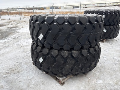 Quantity of (2) Beaver 26525E3L3 26.5R25 Quantity of (2) 26.5X25 Wheel Loader Tires إطارات المعدات (Unused)