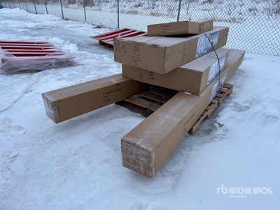 18 in & 8 in Chrome Exhaust Kit トラック付属品 (Unused)