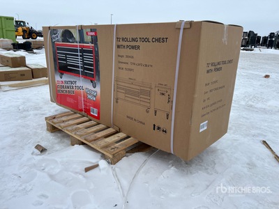 Red Forge Shadow 72Crsfc 6 ft 17-Drawer Workbench (Unused)