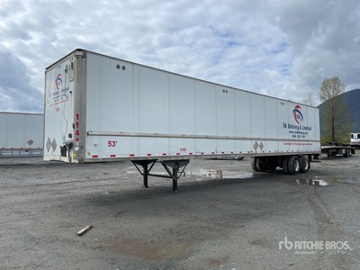 2016 Stoughton 53 ft x 102 in T/A Remolque de furgoneta