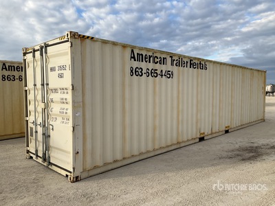 2021 40 ft High Cube Storage Container