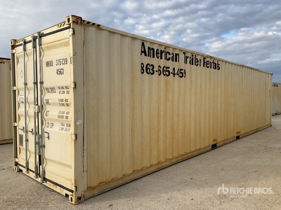 2021 40 ft High Cube Storage Container