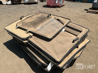 (19) Assorted HMMWV Humvee Doors