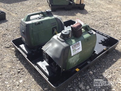 (2) Novatio Engineering EX-Power 2000 Portable Generator Sets