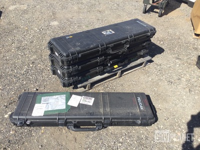 (4) Pelican Storage Cases
