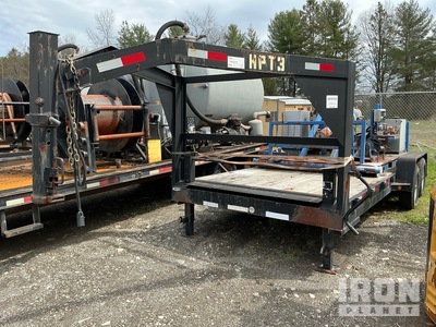 18 ft T/A Gooseneck Flatbed Trailer