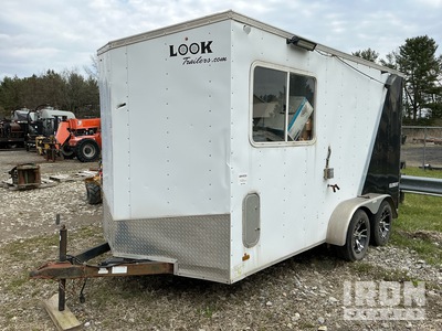 2015 LGS Industries 15 ft T/A Enclosed Trailer