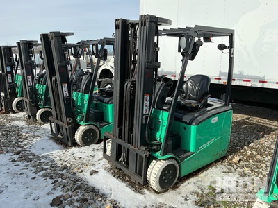 2018 Mitsubishi FB18PNT 1100 lb 電動フォークリフト