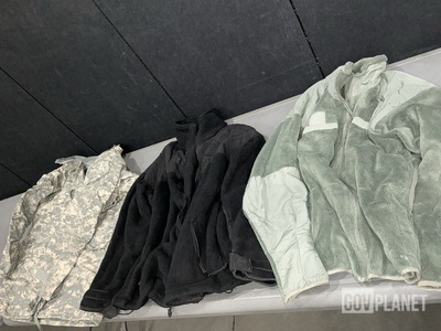 (3) Cold Weather Parkas, (4) Cold Weather Shirts & Assorted Items