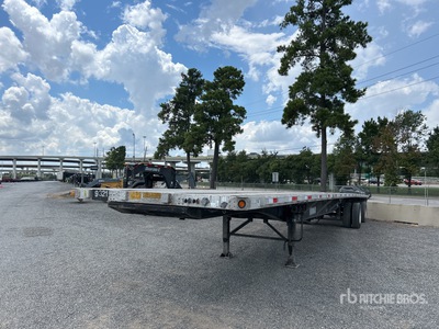 2014 Utility FS2CHA 53 ft T/A Spread Axle Flatbed Trailer (Inoperable)