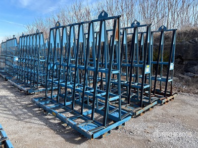 Quantity of (3) Glass Racks