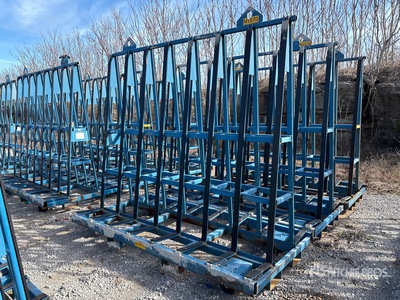 Quantity of (3) Glass Racks