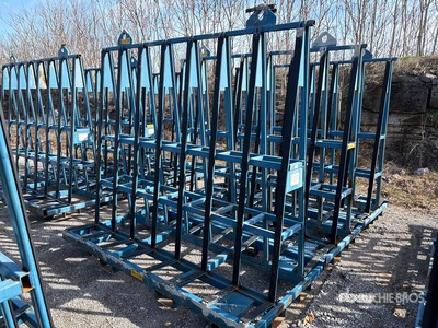 Quantity of (3) Glass Racks