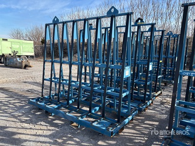 Quantity of (3) Glass Racks