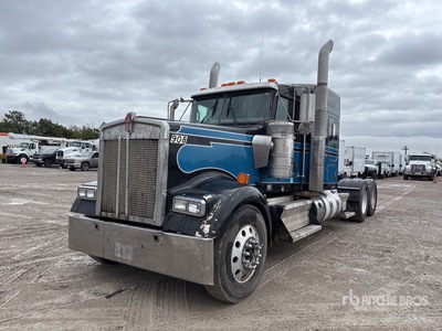 2013 Kenworth W900 6x4 T/A Sleeper Truck Tractor