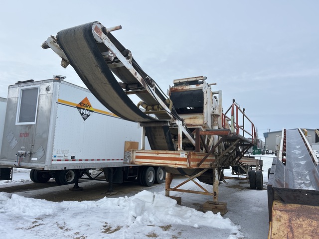 Custom Built 4x12 Portable Incline Screen Plant