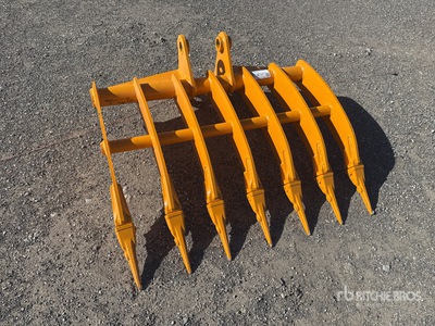 2026 GIYI 44 in Rastrello per escavatore - Fits Cat 305 (Unused)