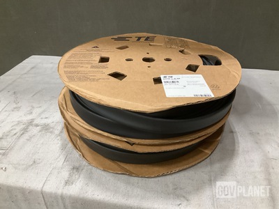 (7) Spools of TE Connectivity Raychem NTFR-1-0-SP Heat Shrink Tubing