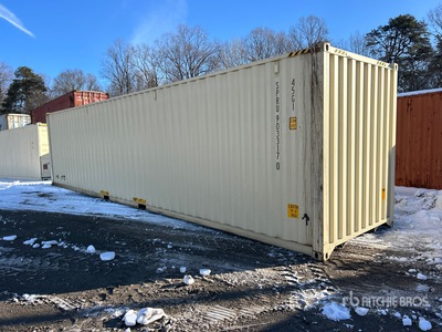 40 ft High Cube コンテナ機械 (Unused)