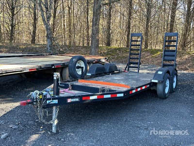 2022 MMDI E614H 14 ft T/A Equipment Trailer