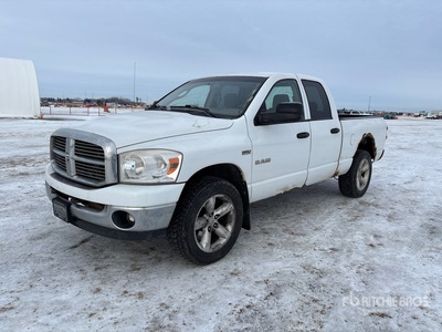 2008 Dodge Ram 1500 4x4 Extended Cab Pickup