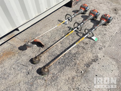 Qty of (3) Husqvarna 525L String Trimmers & (1) 2022 Porter Cab DWE7800 Sander