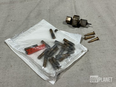 (1) Regulating Fluid Pressure Valve, (17) Stepped Studs & Assorted Items