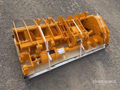 Quantity of (8) 2026 GIYI VCA-8 31 in Mini Excavator Attachments Attacco per escavatore - Fits Cat 301 (Unused)