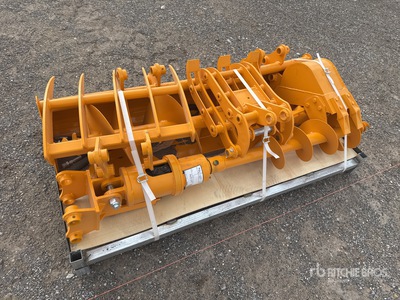 Quantity of (8) 2026 GIYI VCA-8 31 in Mini Excavator Attachments Attacco per escavatore - Fits Cat 301 (Unused)