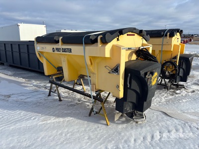 Fisher Poly Caster Truck Mounted Sand and Salt Spreader