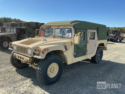 2008 AM General M1097R1 HMMWV 4 Door Hard Top w/Helmet Top