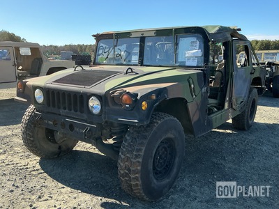 2012 AM General M1097R1 HMMWV 4 Door Soft Top w/Truck Body