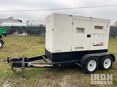 2017 Multiquip Whisperwatt DCA-70SSIU4F 56 kW Mobile Generator Set