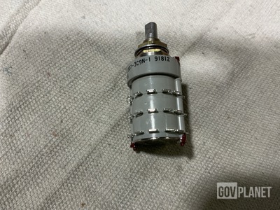 (2) Mason Electric 27-1907-3-C9N-1 Rotary Switches