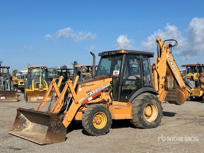 2007 Case 580SM Series II 4x4 Koparko-ładowarka