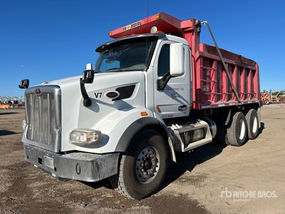 2016 Peterbilt 377 6x4 T/A Dump Truck