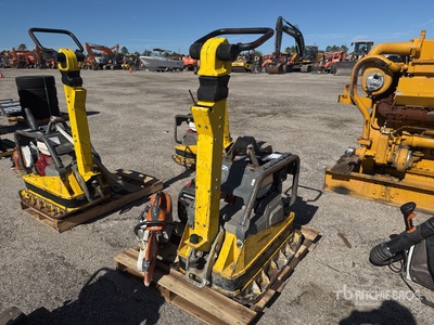 Quantity of (1) Wacker Neuson Vibratory Plate Compactor, (1) Honda Portable Generator, and (1) Stihl Concrete Saw