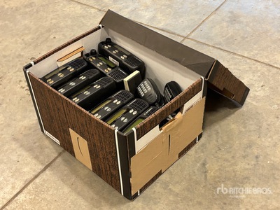 Quantity of (8) Motorola CDM1250 64 Channel VHF Mobile Radios Radios