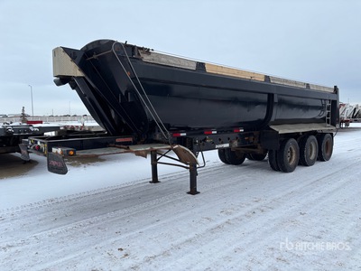 2008 Doepker Tri/A End Dump Trailer