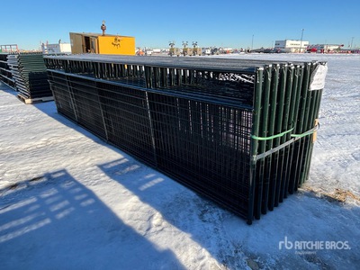Quantity of (23) 15 ft 6 in Ranch Mesh Livestock Gate
