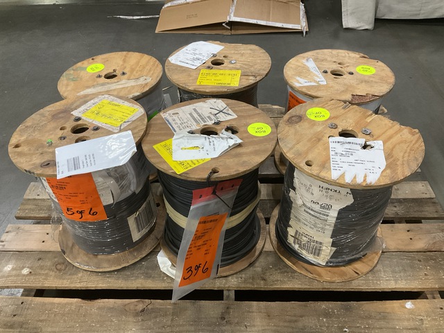 (6) Rolls of Radio Frequency Cable