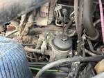 Engine with Air Compressor