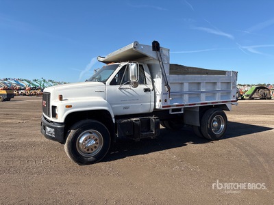 1991 GMC Topkick C7H042 4x2 شاحنة قلابة /محور واحد