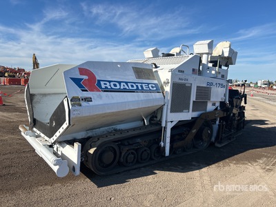 2016 Roadtec RP 175E Track Finisseur pour asphalte