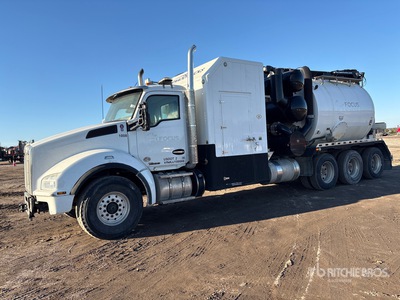2018 Tornado F3 ECO on 2018 Kenworth T880 8x6 Vacuum Excavator Truck