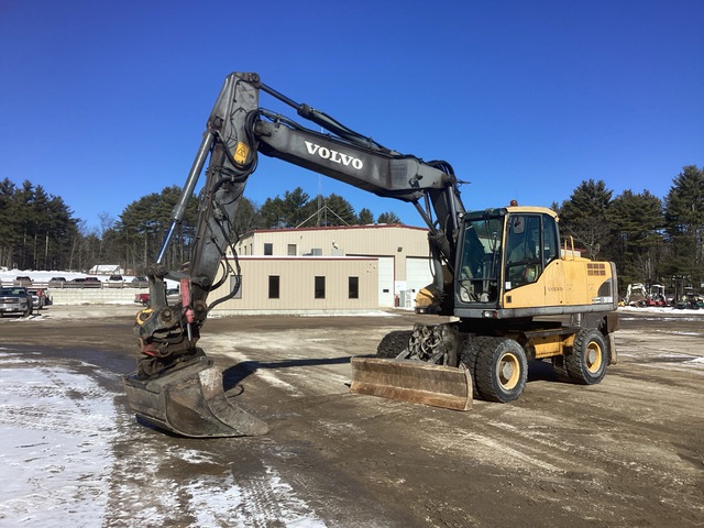 2010 Volvo EW180C Wheel Excavator 2010 Volvo EW180C Wheel Excavator