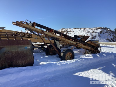 24 in x 24 ft Portable Stacking Conveyor