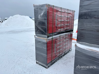 Quantity of (2) Suihe 7FT-WB-10D-2 6 ft 10 in 10-Drawer Workbench (Unused)