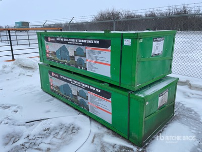 StanForge DT3041 30 ft x 40 ft Dual Truss Storage Building (Unused)