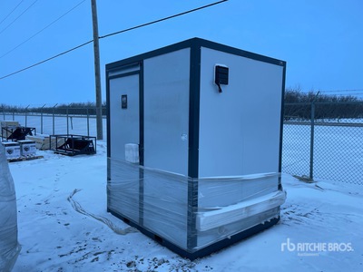 TMG FTB76 6 ft x 6 ft 9 in Skid-Mounted Portable Toilet (Unused)